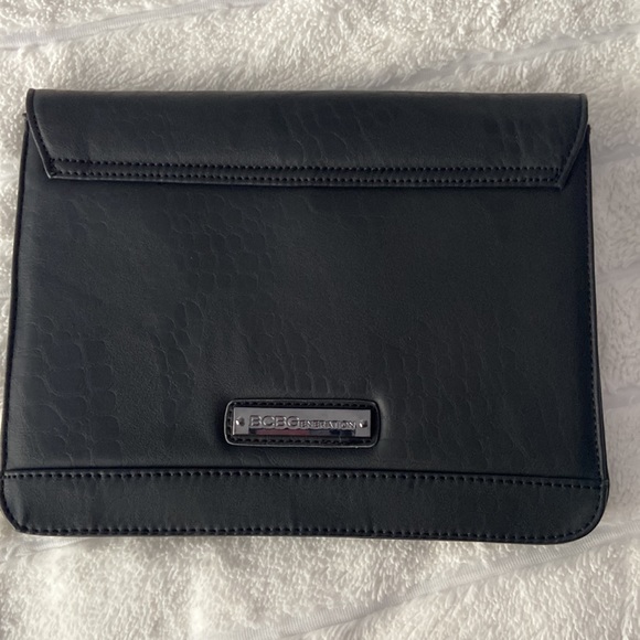 BCBGeneration Black Envelope Clutch - Picture 2 of 5